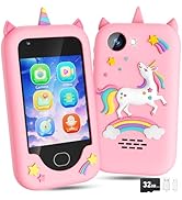 Gocina Kids Smart Phone for Girls - Christmas Birthday Gift Toy for Age 3-8, 2.8