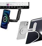 MEHIDFY Magnetic Wireless Car Charger Mount, 15W Fast Charging Magnetic Phone Holder for Tesla Mo...