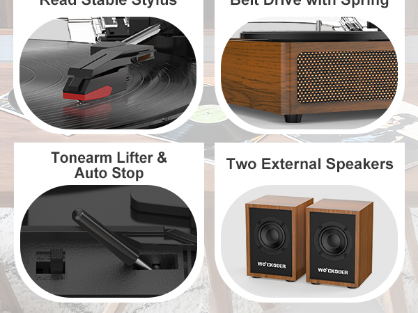 turntable for vinyl record player