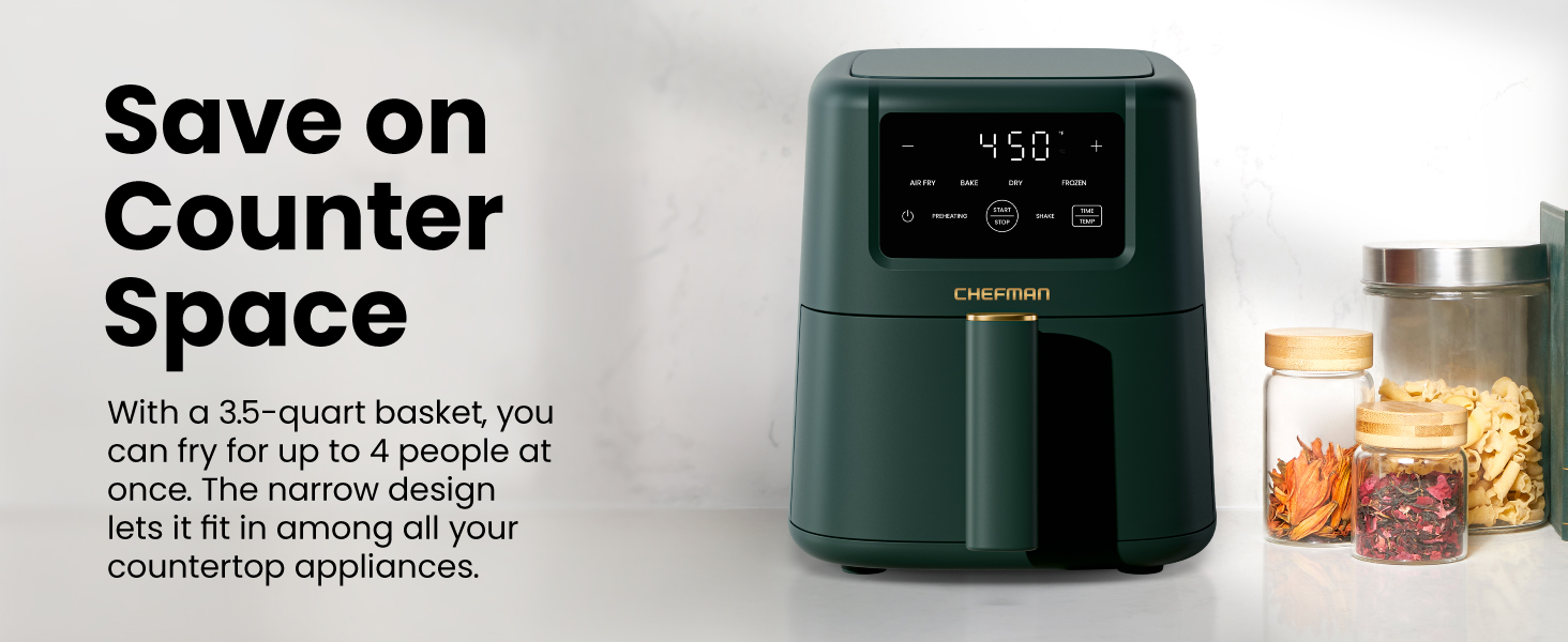 Save on counter space