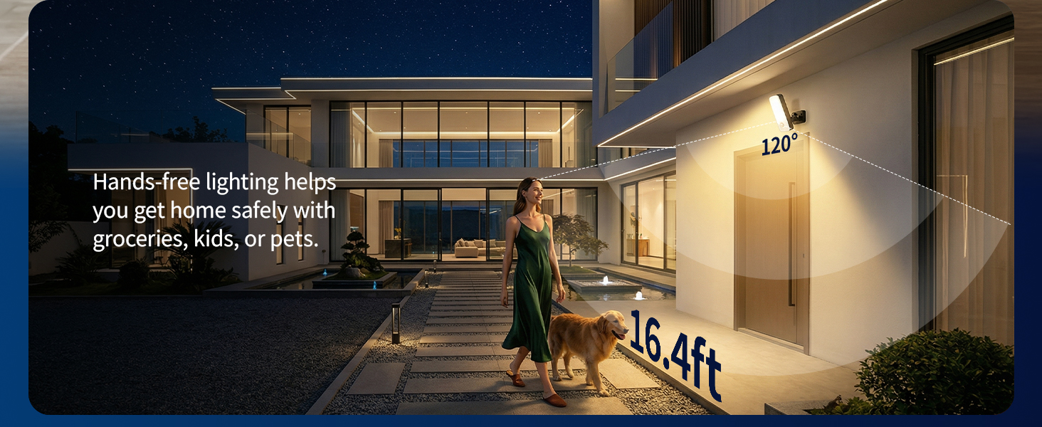 Motion Sensor Outdoor Lights