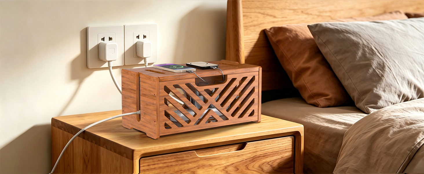 large cable management box