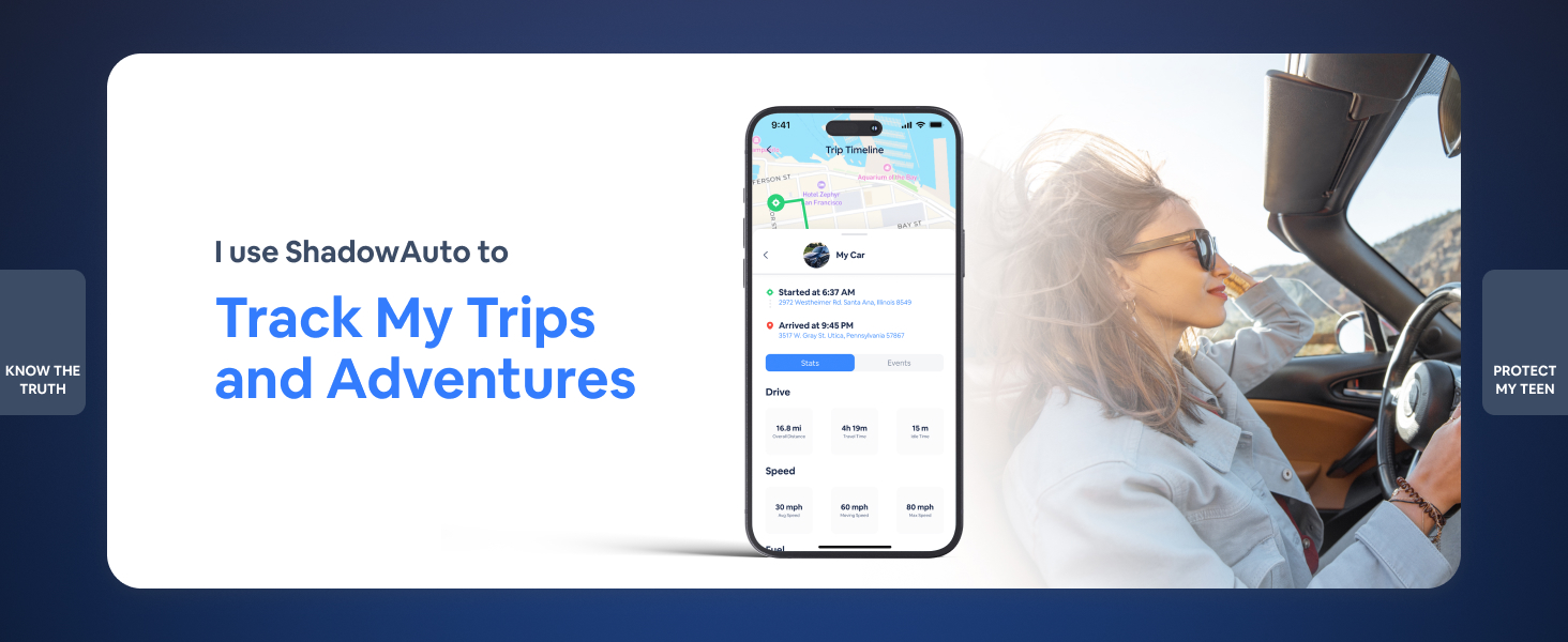 OBD2 GPS Tracker for Vehicles - Car Tracker Device