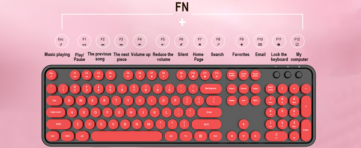 Wireless Keyboard Mouse