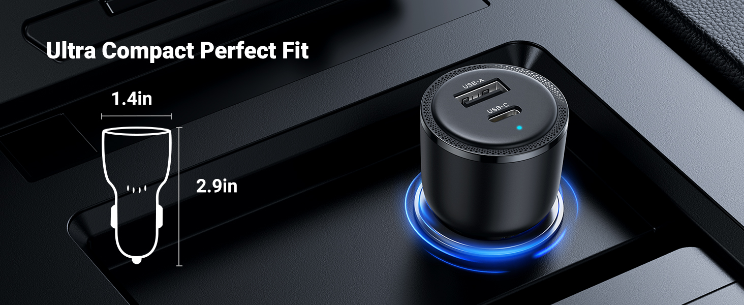usb c car charger