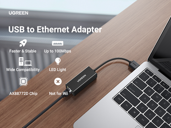UGREEN Ethernet Adapter USB to 10 100 Mbps