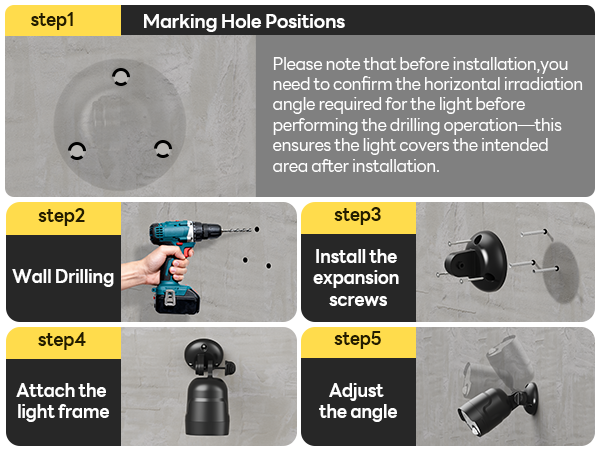 battery operated spotlight outdoor