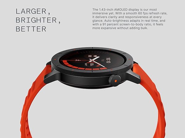 smart watch android bluetooth calling fitness tracker health smartwatch AMOLED waterproof GPS