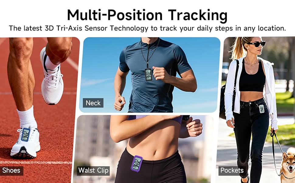 Pedometer for Walking Steps