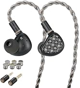 Kefine Arnar 14.5mm Planar Magnetic &amp; Knowles BA Drivers IEM Earphones, Hybrid in-Ear Monitors, H...