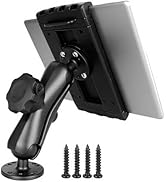 VINmounts Aluminum Heavy-Duty Truck Tablet Mount for Truck, Drill Base Tablet Holder for 7.5''-10...
