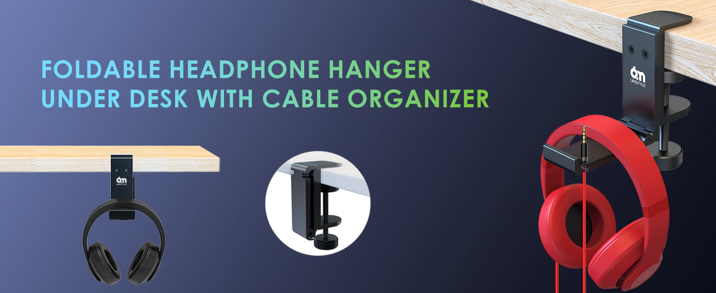  Foldable Headphone Hodler