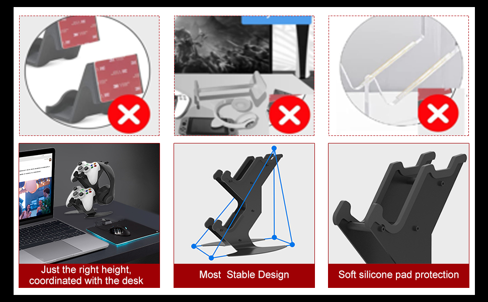 controller headset holder