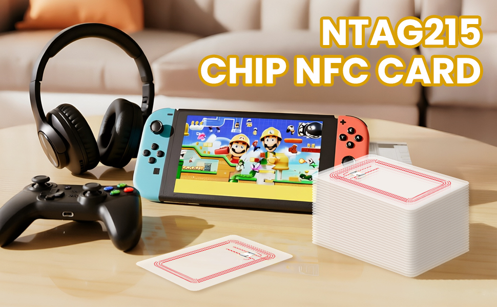 Clear NFC cards NTAG215 CHIP NFC CARDS