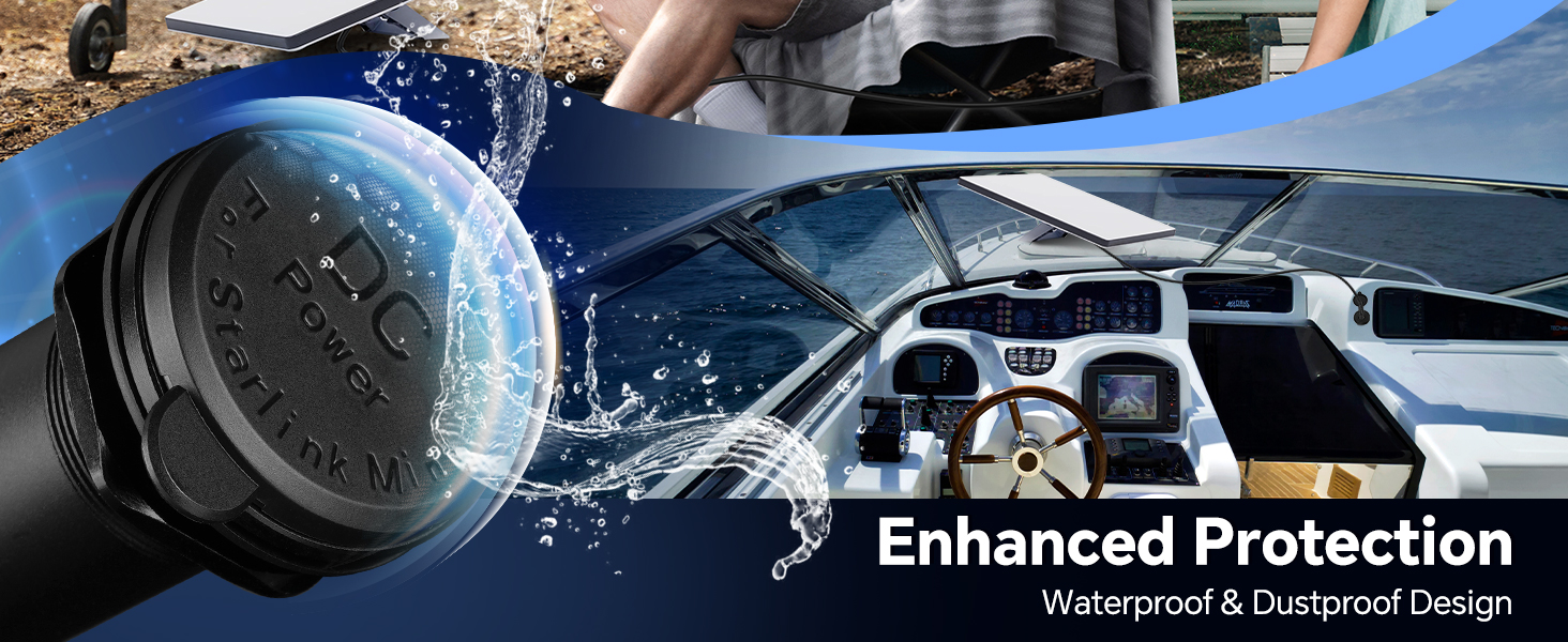 Enhanced Protection Waterproof &amp;amp; Dustproof Design