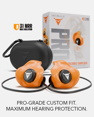 An image of our PRO earplugs. Mold them in boiling water.