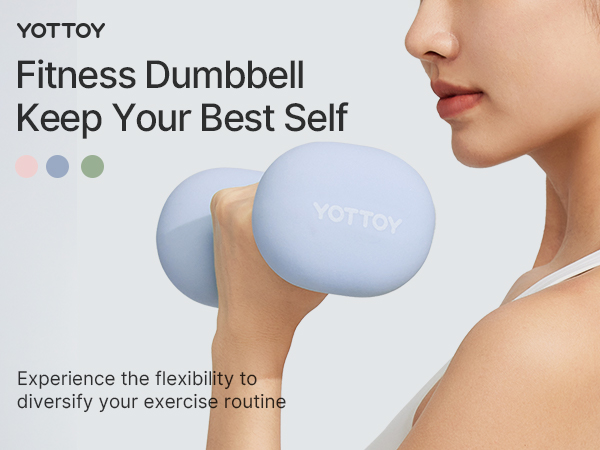 fitness dumbbell keep your best self