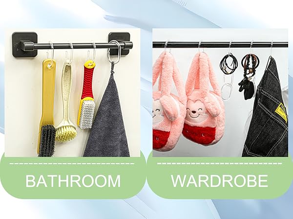 shower curtain hooks