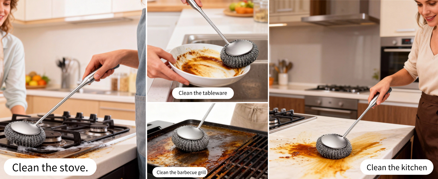 Steel Wool Scrubber