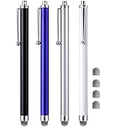 Stylus Pens, CCIVV 4 Pcs 5.6 Inches Mesh Tip Stylus for Touch Screens, iPad, iPhone, Kindle Fire,...