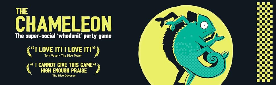 the chameleon, big potato games, board games for teens and adults