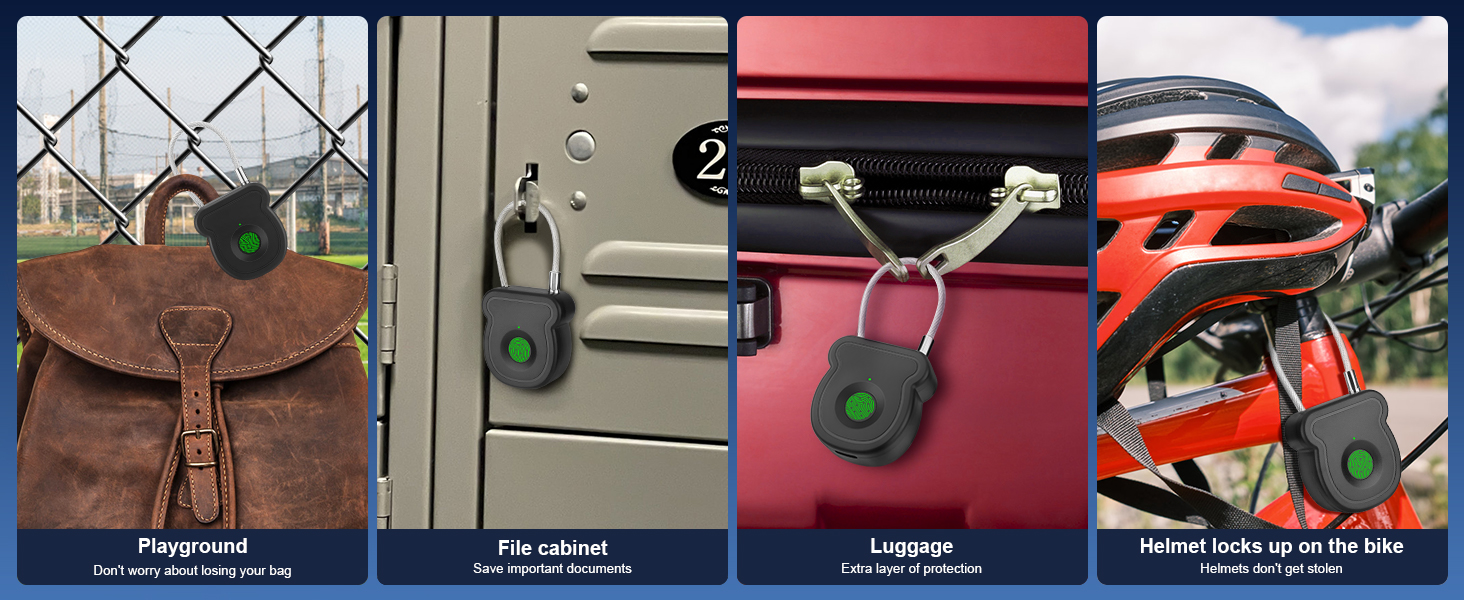 Fingerprint Padlock Lock