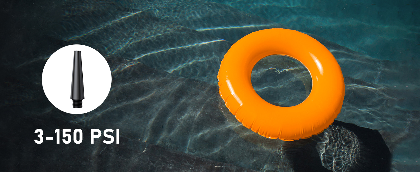 tire inflator: customer mode