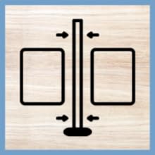 tower fan is sleek and space-saving fitting into nearly any location seamlessly