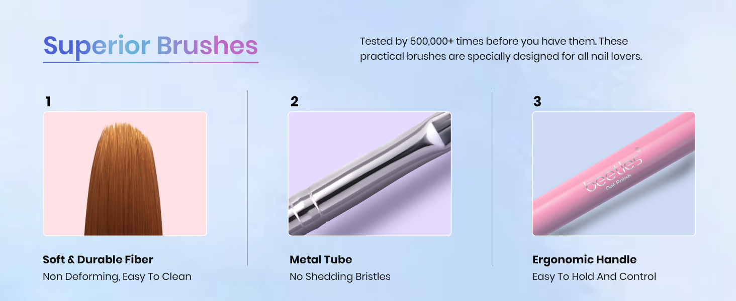 beetles nail art brush
