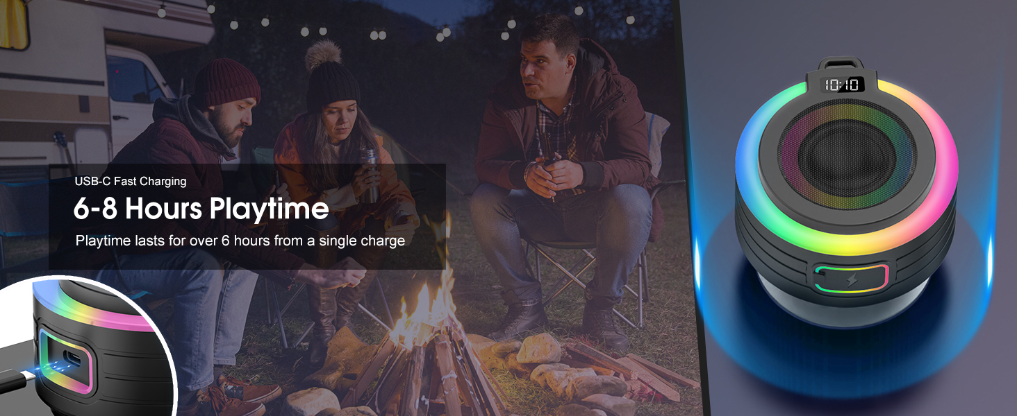 Bluetooth Shower Speaker