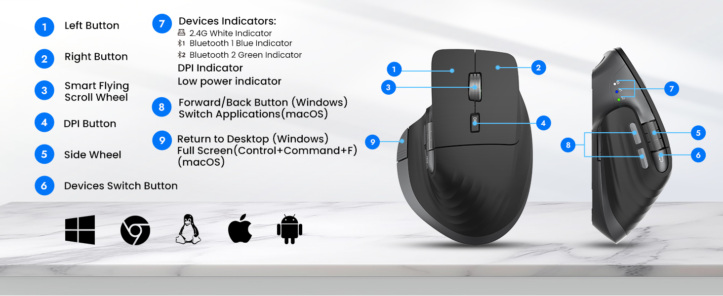 bluetooth mouse for laptop