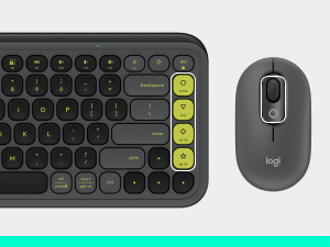 Logitech POP ICON COMBO Wireless Bluetooth Programmable Keyboard and Mouse Bundle