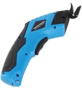 Electric Scissors, Powerful Shears Cutting Tool Cardboard Cutter Cordless Electric Scissors with ...