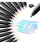 finenolo Stocking Stuffers for Kids, 16 Pieces Art Supplies Colored Pencils, Jumbo Rainbow Pencil...