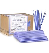 1000 Plastic Coffee Stirrers, 5-Inch Cocktail Straws and Stir Sticks for Coffee Bar and Restauran...