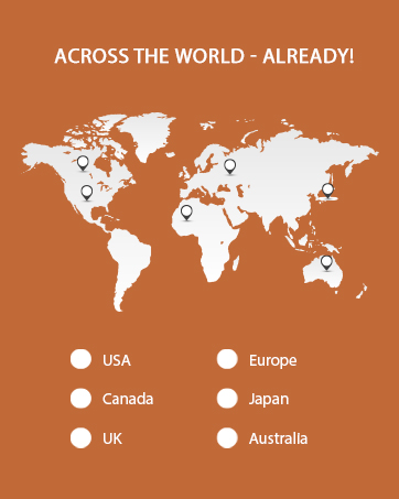 Utopia Care Global Reach, across the world - already