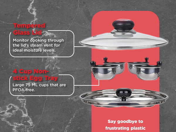 AVACRAFT 4-Cup Egg Poacher