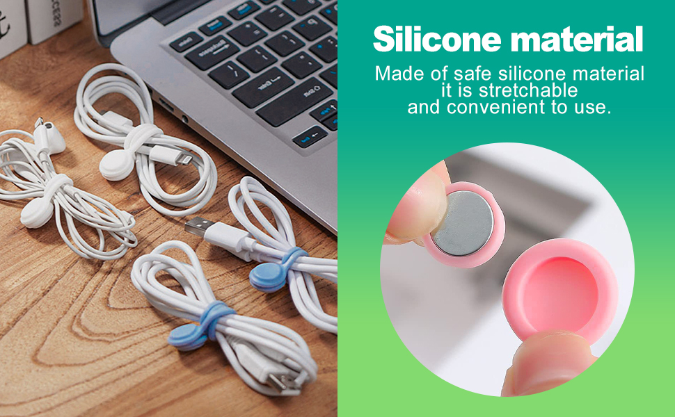 Reusable Magnetic Cord Ties