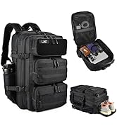 LHI Tactical Military Backpack for Men and Women 25L/35L Army Pack Bag Small Rucksack wit...