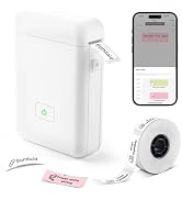 LFPERT Label Maker Machine with Tape, HP2-S Portable Bluetooth Label Printer, Mini Wireless Label...