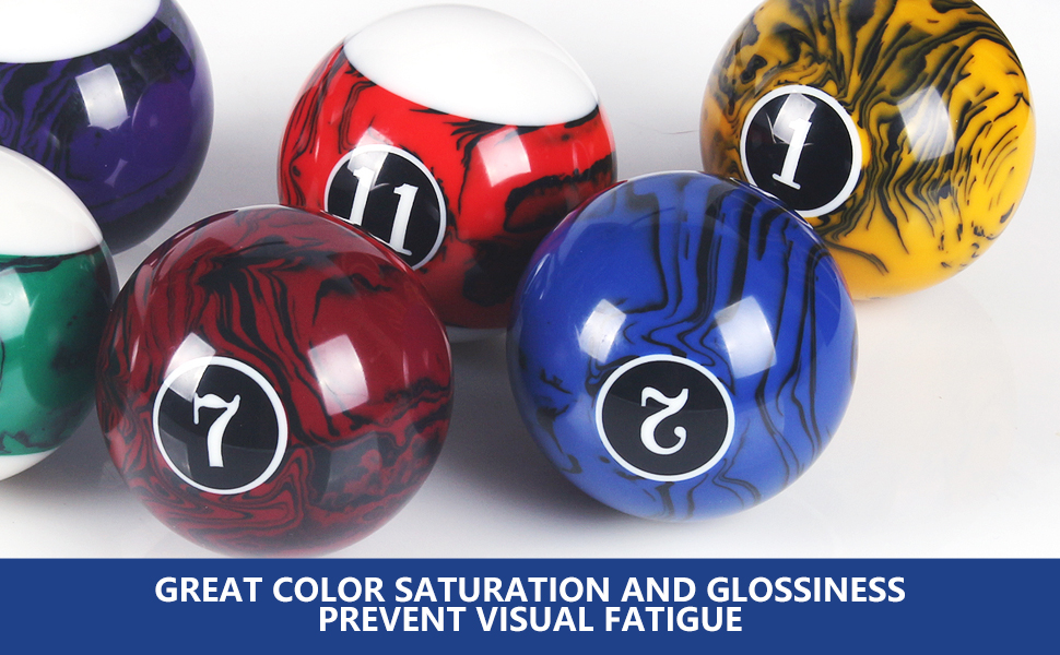 pool balls billiard set