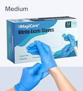 Medium blue MagiCare gloves