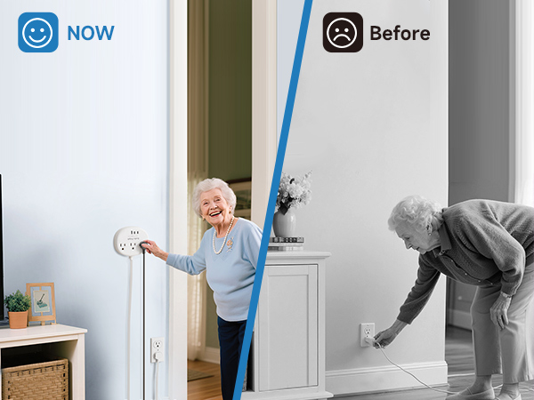 low floor extension cord