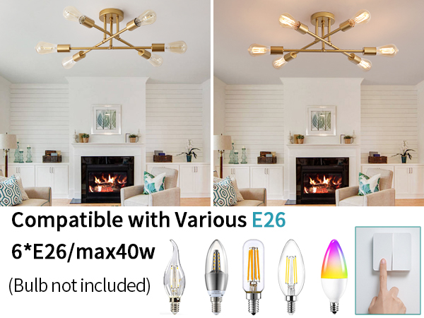 Ceiling Light for Bedroom Dining Room