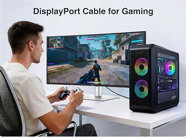 displayport cable for gaming