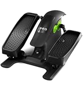 UPREIGN Under Desk Elliptical, Portable Seated Elliptical Exercise Machine, with Touch Screen Con...