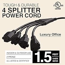  4 Way Power Splitter 
