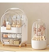 Makeup Organizer, Skincare Holder Bathroom Counter Organizer, Storage Box Cosmetic Display Cases,...