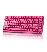 YUNZII RT75 PRO Wireless Gaming Keyboard,Hall Effect Mechanical Rapid Trigger Magnetic Keyboard B...