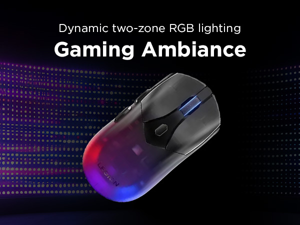Lenovo M410 Wireless RGB Gaming Mouse